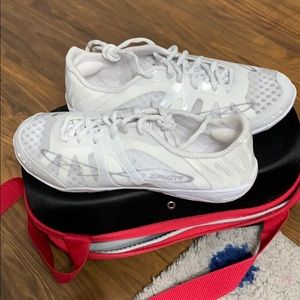 Infinity Vengeance cheer mat shoes